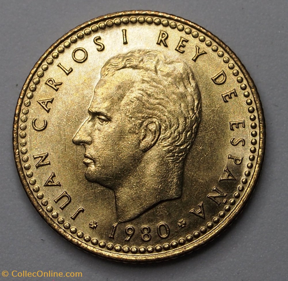 1 Peseta - 1982 monnaie monde espagne 1 peseta 1982
