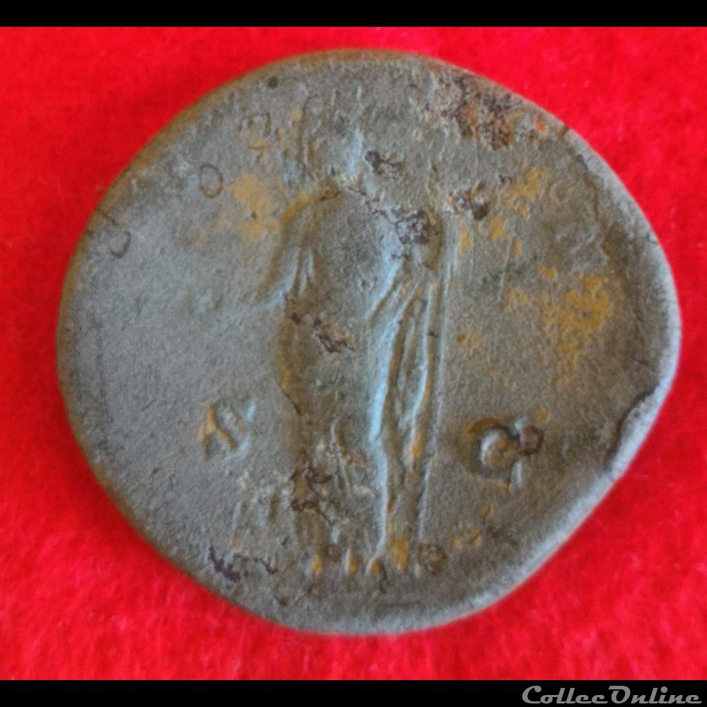 monnaies antiques romaines imperiales et republicaines faustine mere sesterce junon