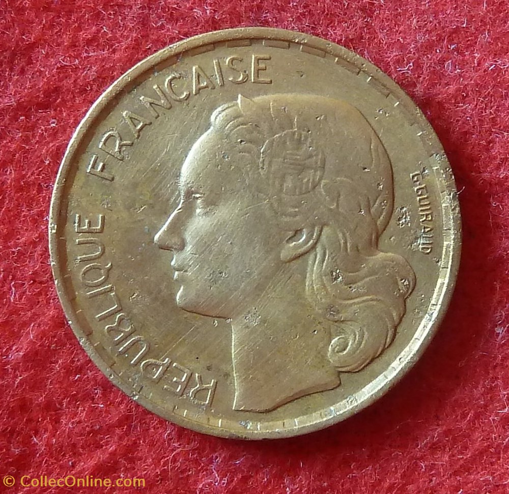Guiraud - 20 Francs - 1952 B monnaies monde france guiraud 20 francs 1952 b
