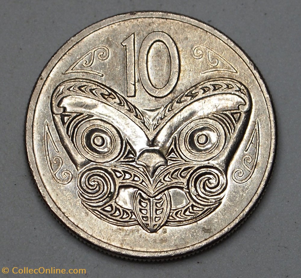 10 Cents - 1980 monnaies monde nouvelle zelande 10 cents 1980