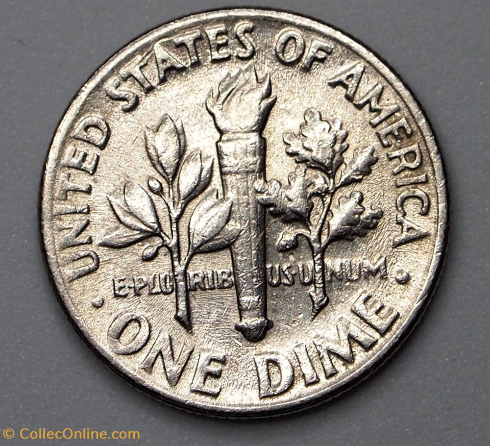 1 dime ( 10 cents ) - 1972 monnaie monde etat uni 1 dime 10 cents 1972
