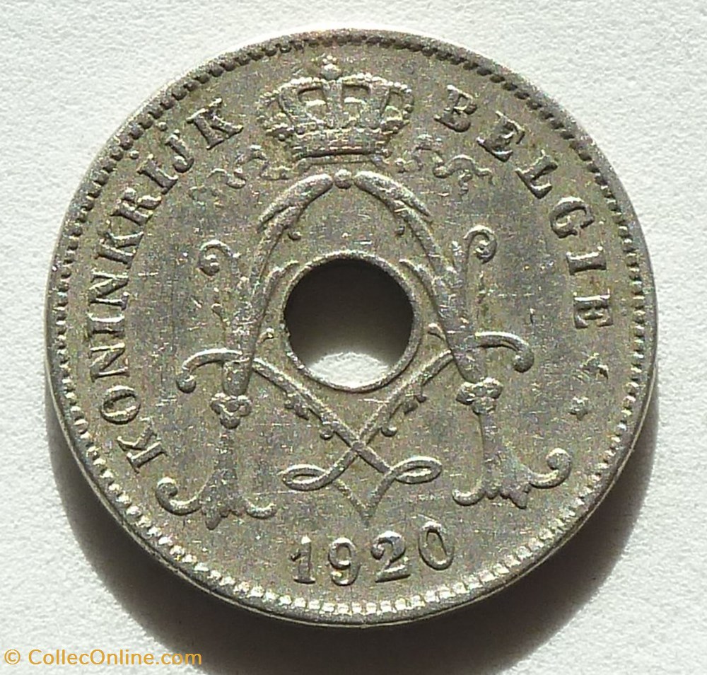 10 Centimes - 1920 monnaies monde belgique 10 centimes 1920