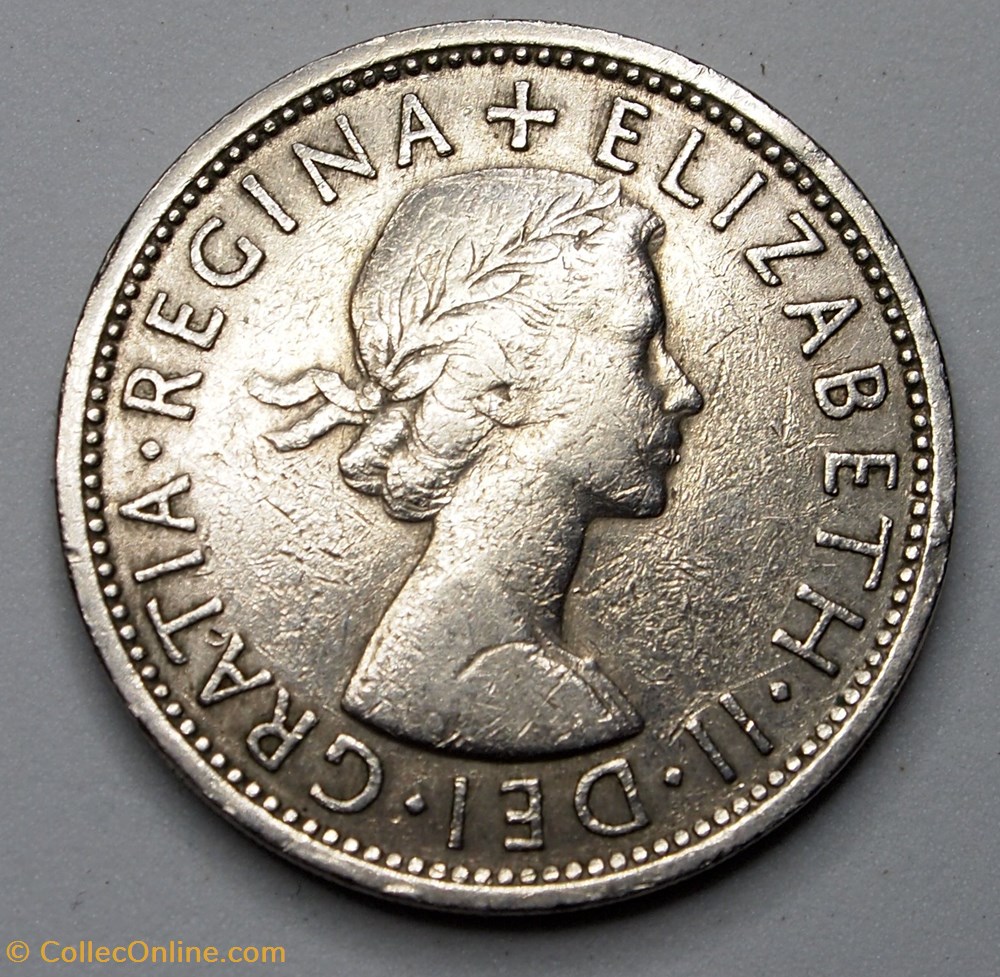 monnaies monde royaume uni 2 shillings 1965
