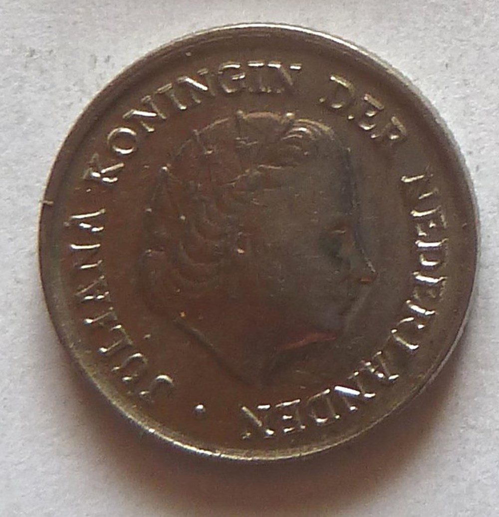 10 Cents - 1975 monnaies monde pays bas 10 cents 1975