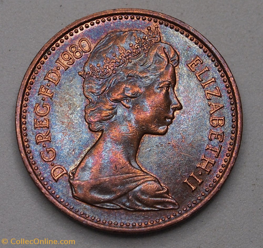 1 Penny - 1980 monnaies monde royaume uni 1 penny 1980