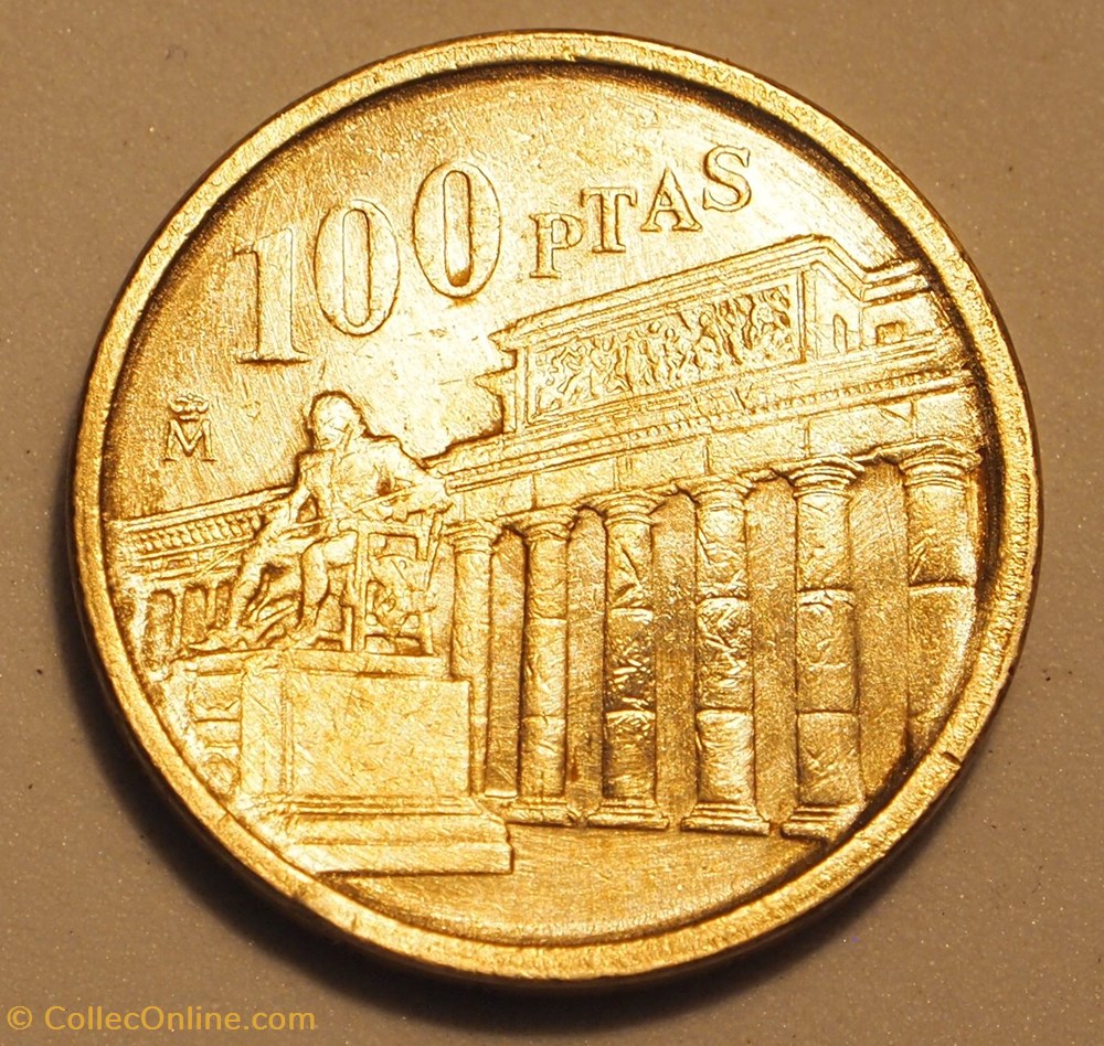 monnaies monde espagne 100 pesetas 1994