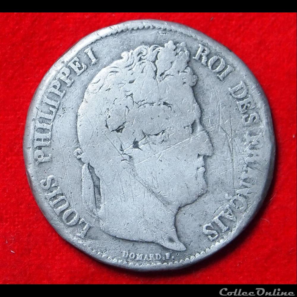 5 Francs - 1833 - Lille monnaies monde france 5 francs 1833 lille