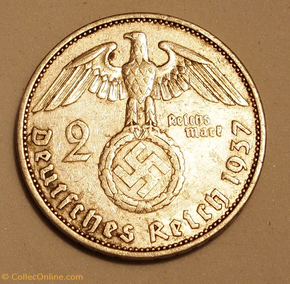 2 Mark - 1937 A - Coins - World - Germany - 1933-1945 : Third Reich