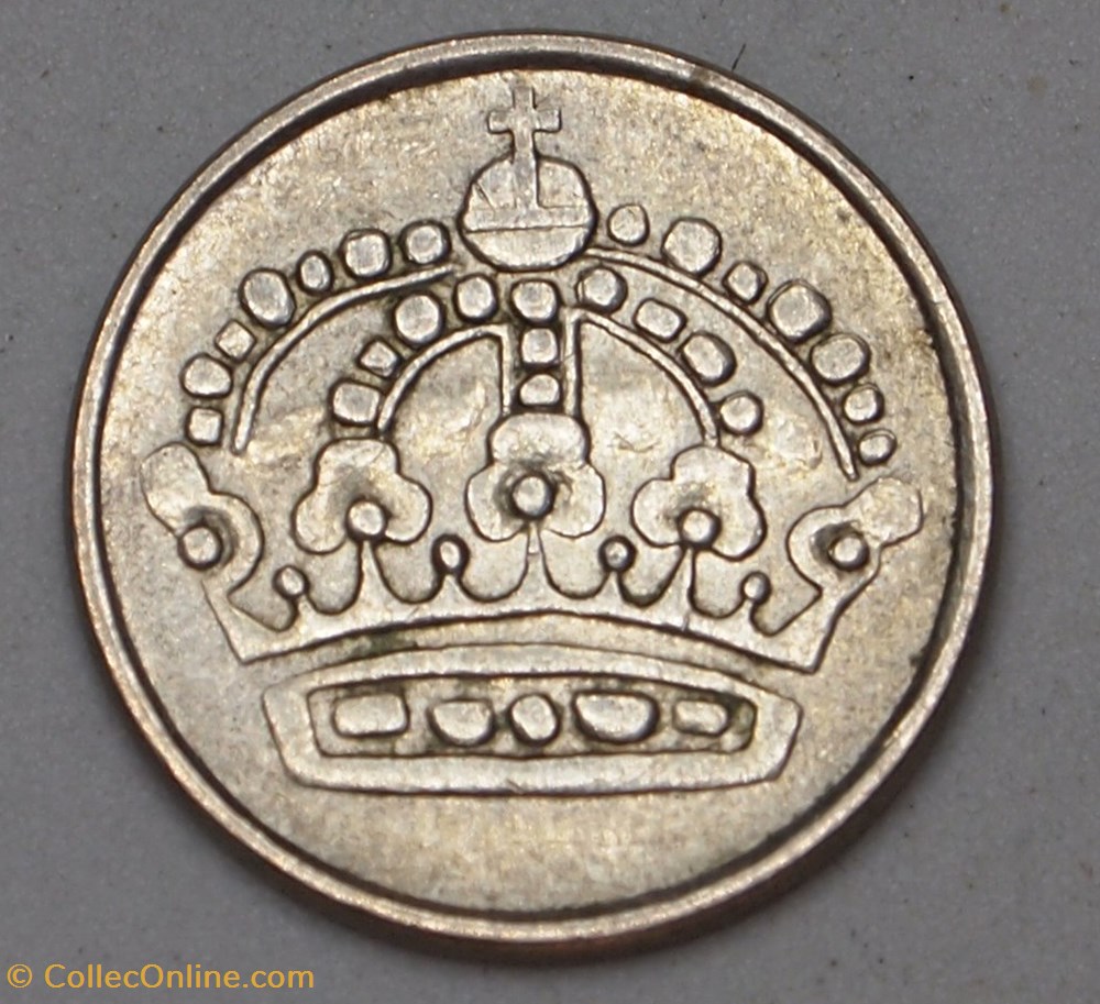 25 ore - 1958 TS monnaies monde suede 25 ore 1958 ts