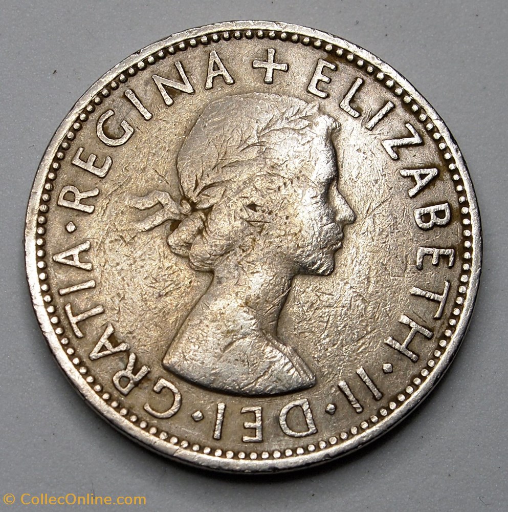 2 Shillings - 1958 monnaies monde royaume uni 2 shillings 1958