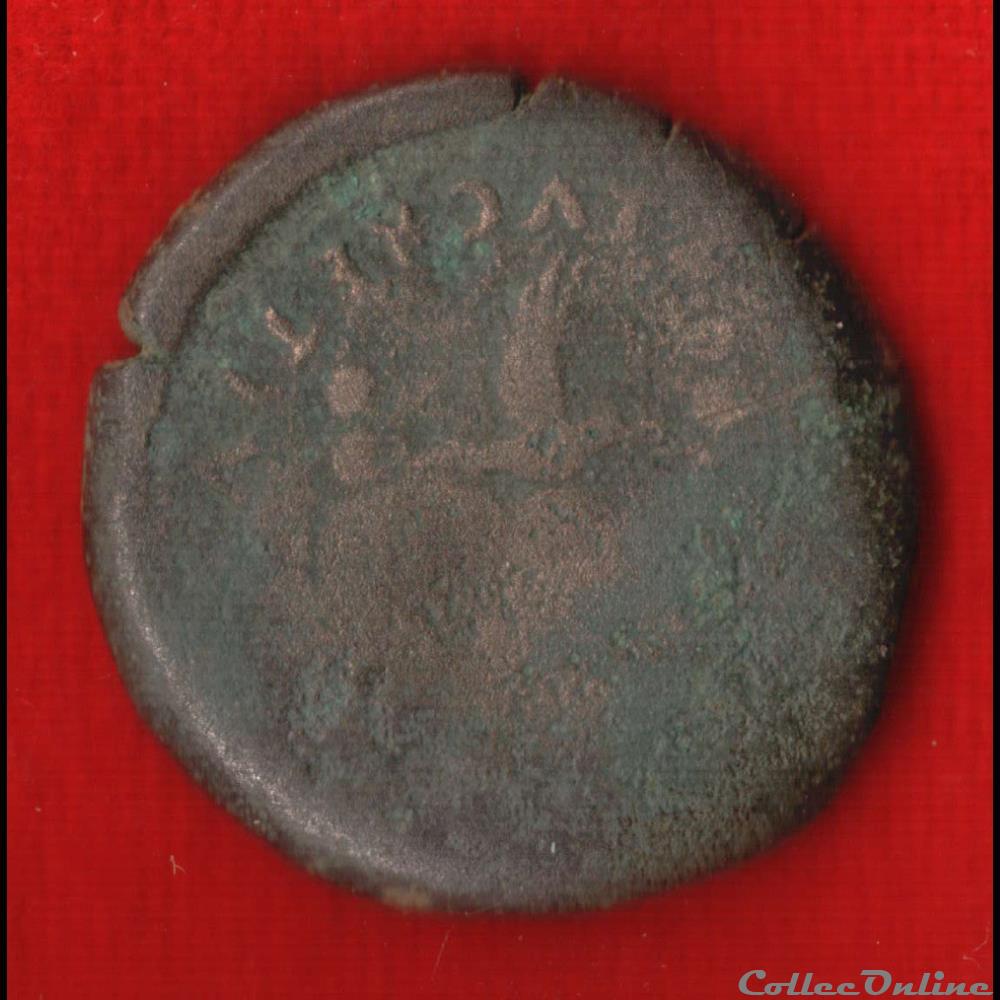 Tibère - Semis - Aigle de Légion monnaies antiques romaines imperiales et republicaines tibere semis aigle de legion