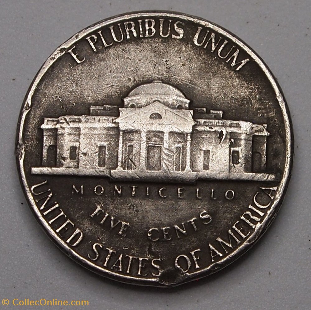 5 cents - 1980 P monnaie monde etat uni 5 cents 1980 p