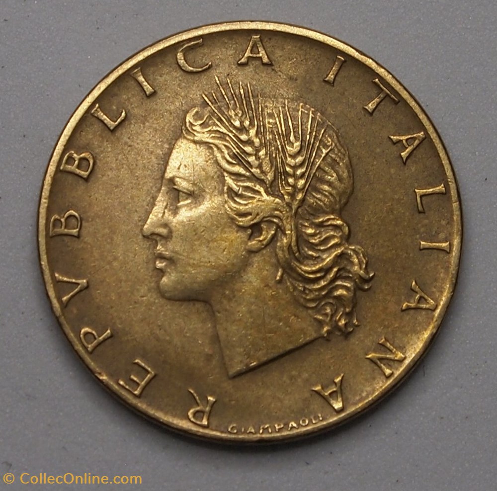 20 Lires - 1957 R monnaie monde italie 20 lires 1957 r