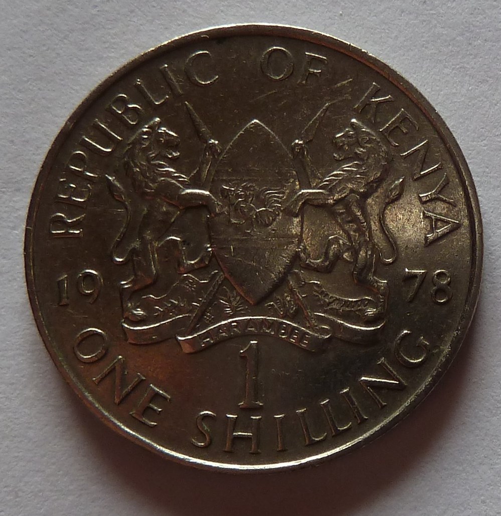 1 Shilling Jomo Kenyatta - 1978 monnaies monde 1 shilling jomo kenyatta 1978