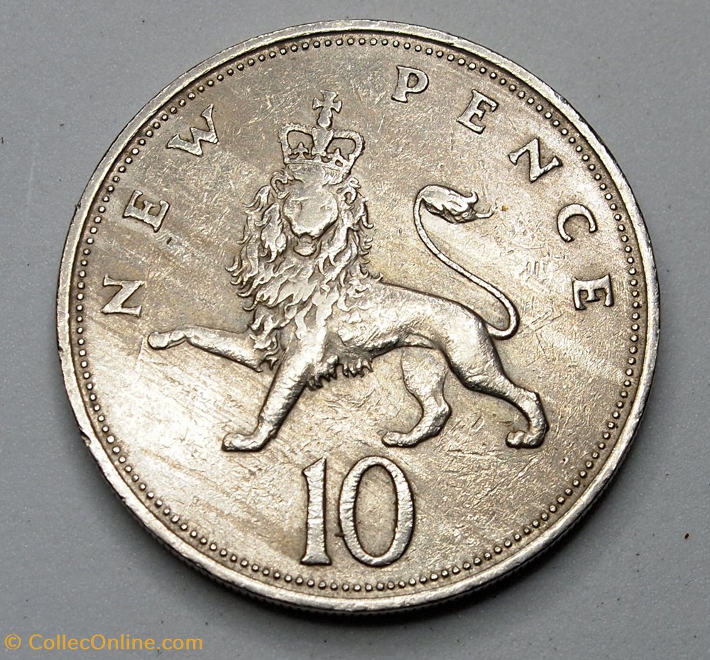 10 Pence - 1968 monnaies monde royaume uni 10 pence 1968
