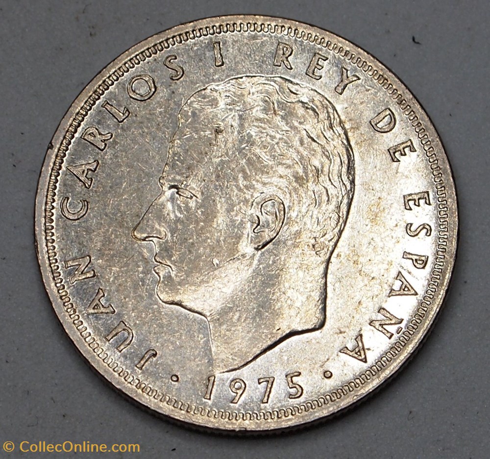 5 Pesetas - 1980 monnaies monde espagne 5 pesetas 1980