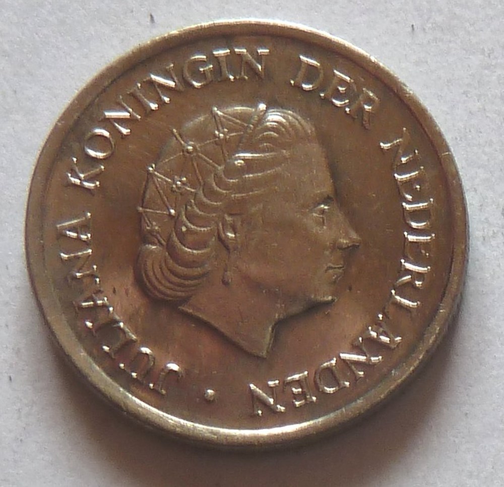 monnaies monde pays bas 25 cents 1980