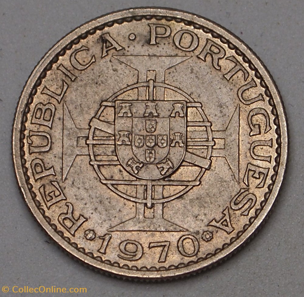 2 1/2 Escudos - 1970 monnaies monde timor oriental 2 1 2 escudos 1970