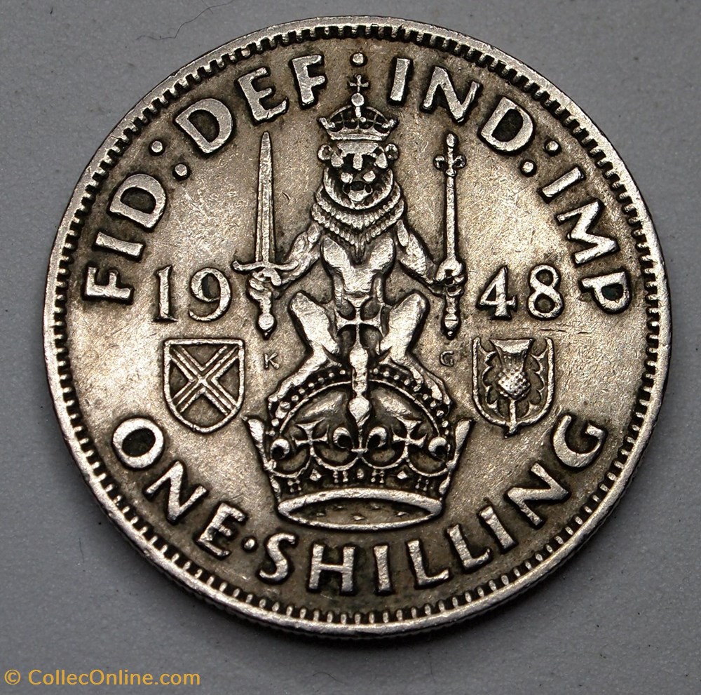 1 Shilling - 1948 monnaies monde royaume uni 1 shilling 1948