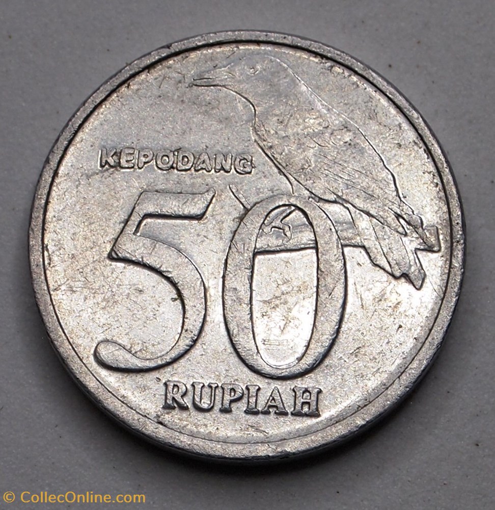 50 Rupiah - 1999 monnaie monde indonesie 50 rupiah 1999