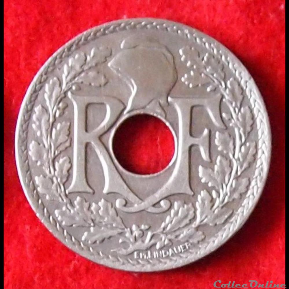 Lindauer - 25 Centimes - 1925 monnaies monde france lindauer 25 centimes 1925