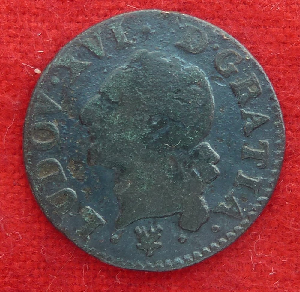 monnaies europe medievale france royales 1 liard 1784 bayonne