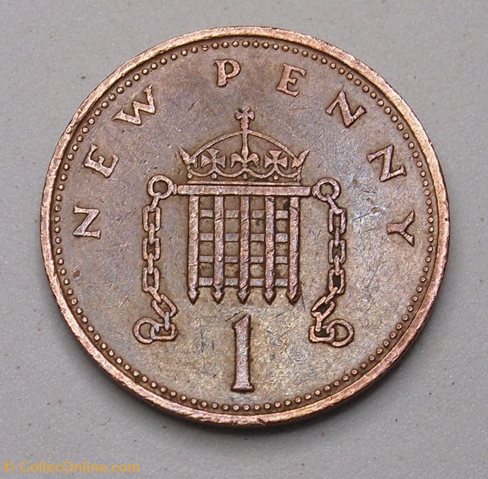 1 Penny - 1971 monnaies monde royaume uni 1 penny 1971