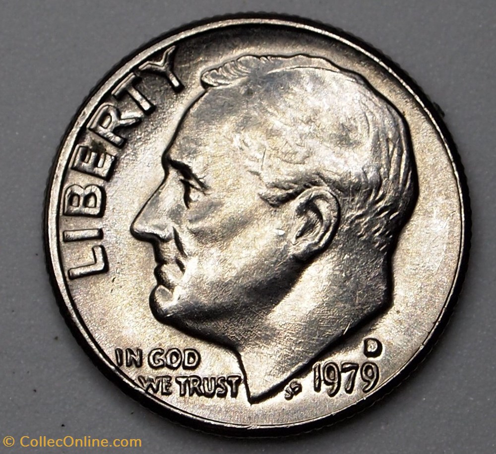 monnaie monde etat uni 1 dime 10 cents 1979 d