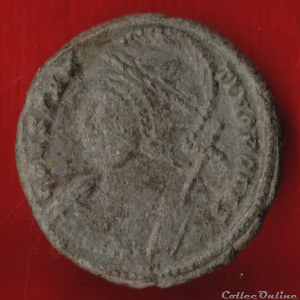 monnaies antiques romaines imperiales et republicaines constantinople nummus ou centenionalis la victoire