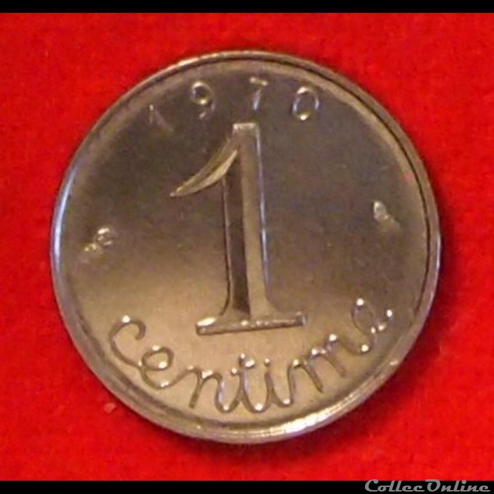 1 Centime - Epi - 1970 monnaies monde france 1 centime epi 1970