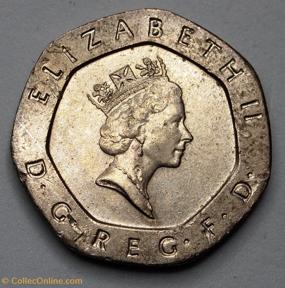 20 Pence - 1987 monnaies monde royaume uni 20 pence 1987