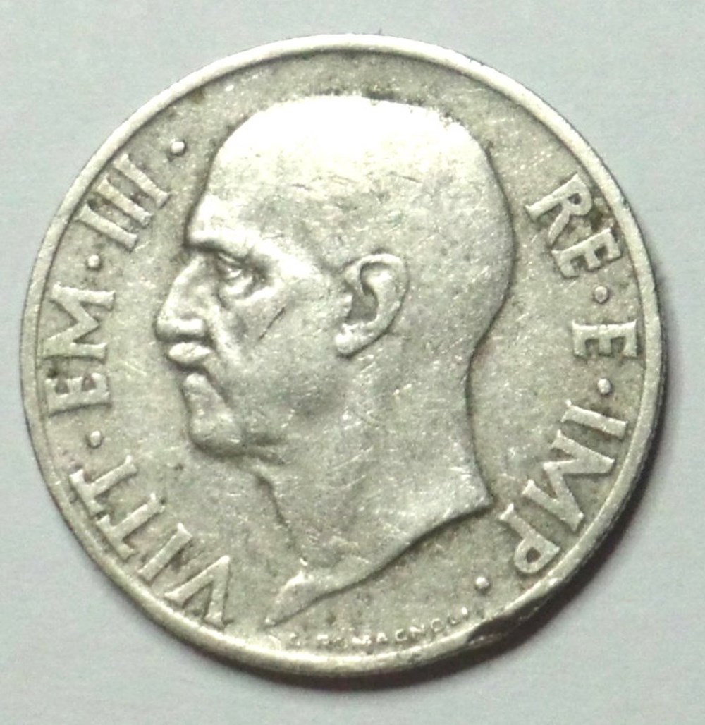 20 Centesimi - 1936 monnaies monde italie 20 centesimi 1936