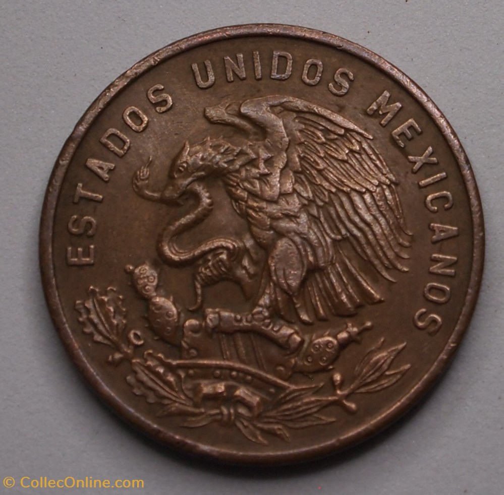 20 Centavos - 1971 Mo monnaie monde mexique 20 centavos 1971 mo