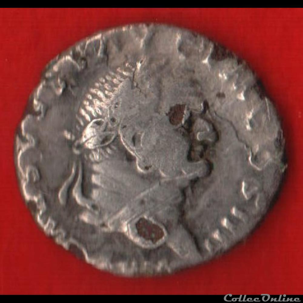 Denier de Vespasien sous Titus - Divinisé monnaies antiques romaines imperiales et republicaines denier de vespasien sous titus divinise