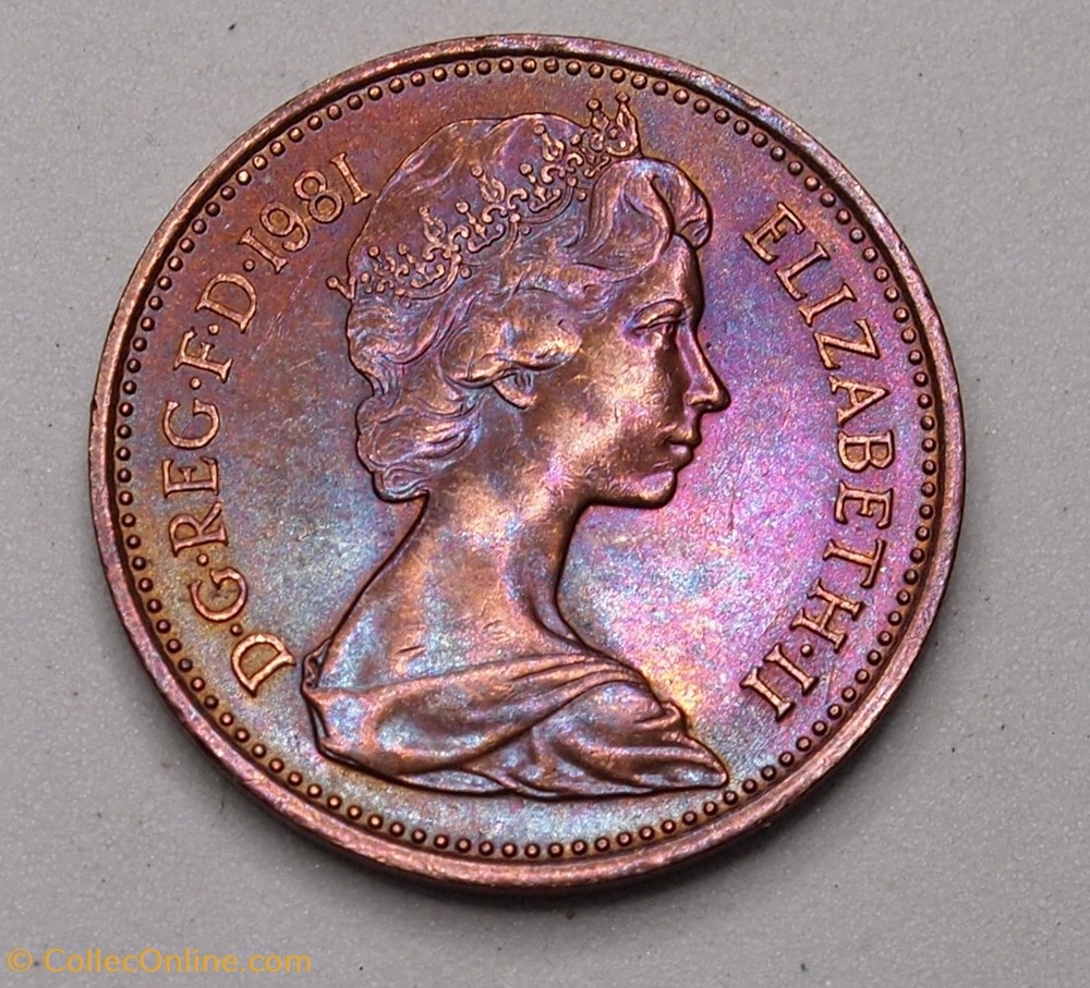 1 Penny - 1981 monnaies monde royaume uni 1 penny 1981