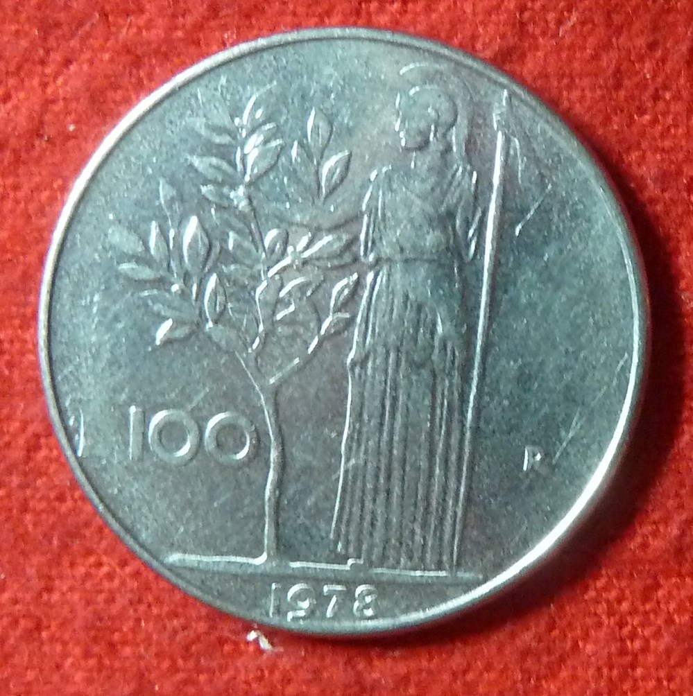100 Lires - 1978 R monnaies monde italie 100 lires 1978 r