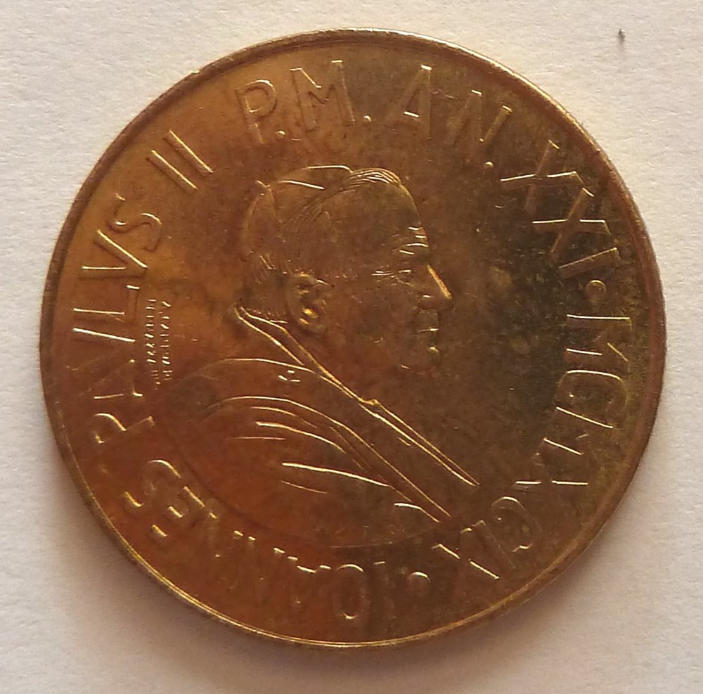 200 Lires - 1999 monnaies euros a vatican 200 lires 1999