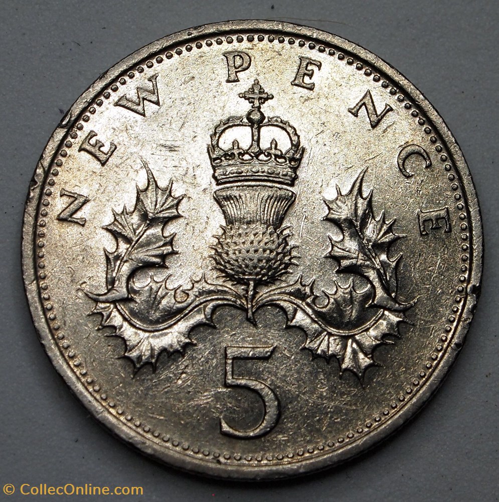 5 Pence - 1979 monnaies monde royaume uni 5 pence 1979