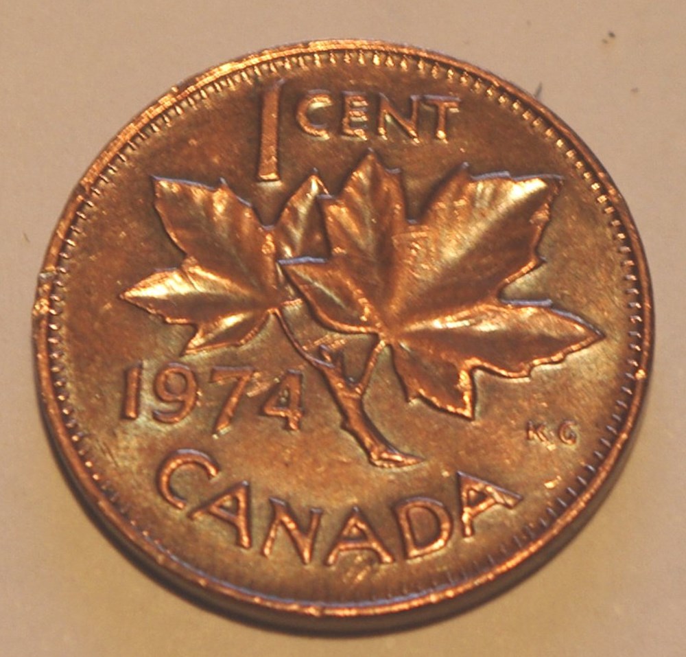 1 Cent - 1974 monnaies monde canada 1 cent 1974