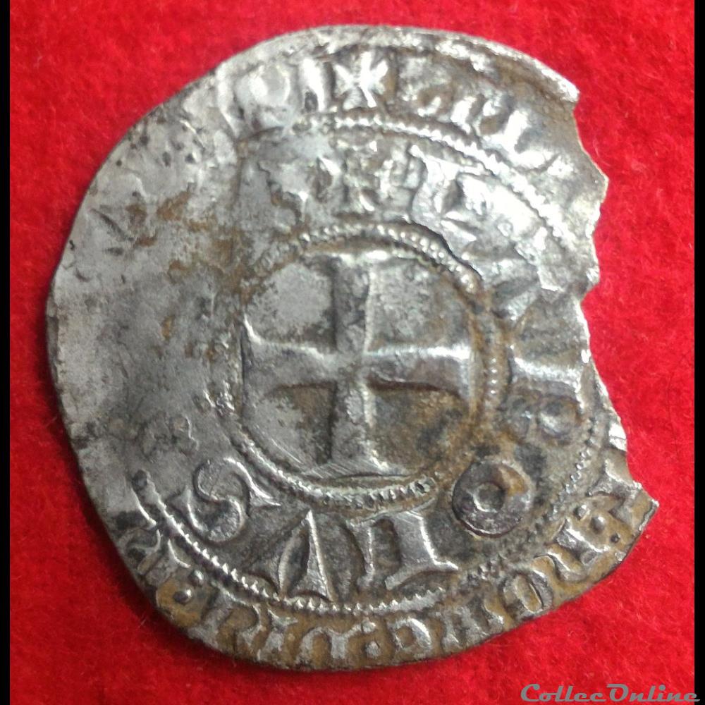 monnaies europe medievale a france royales gros tournois 1369