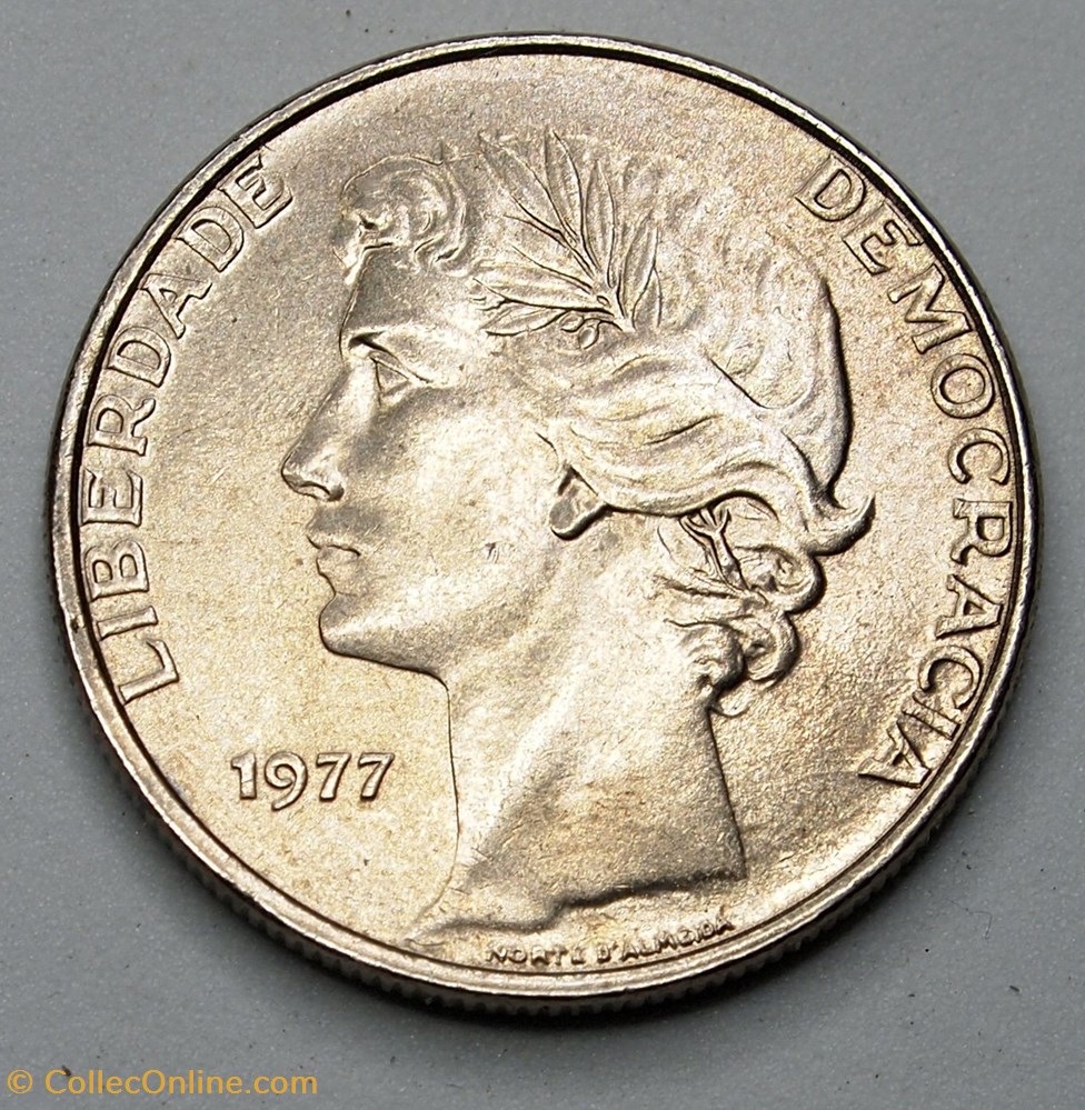 25 Escudos - 1977 monnaies monde portugal 25 escudos 1977