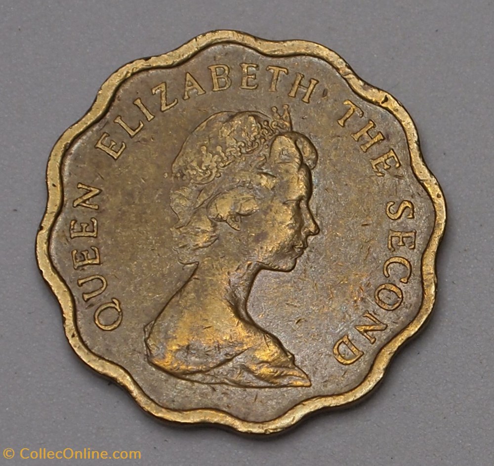 20 Cents - 1980 monnaies monde hong kong 20 cents 1980