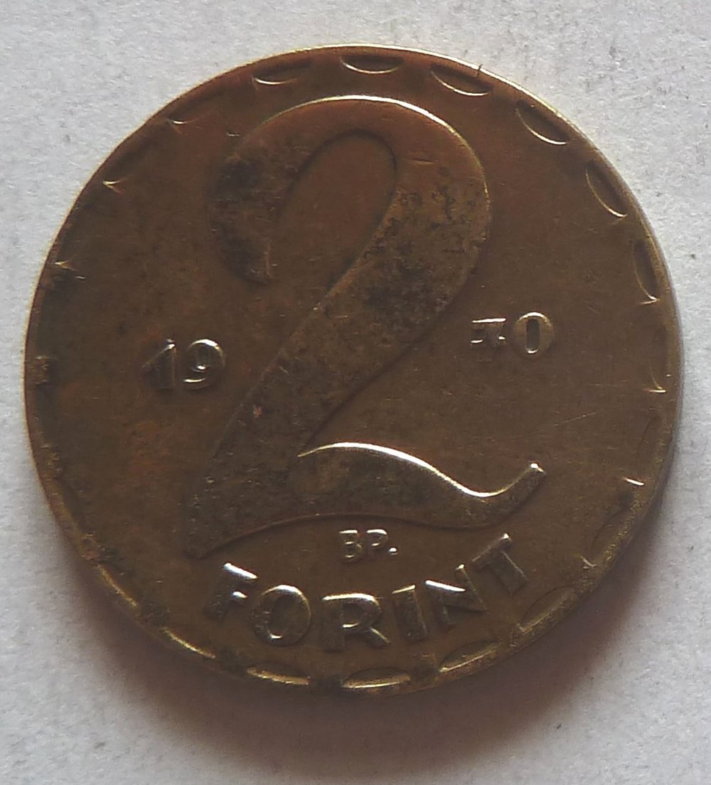 2 Forint - 1970 BP monnaies monde hongrie 2 forint 1970 bp