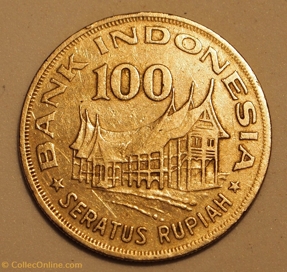 100 Rupiah - 1978 monnaies monde indonesie 100 rupiah 1978