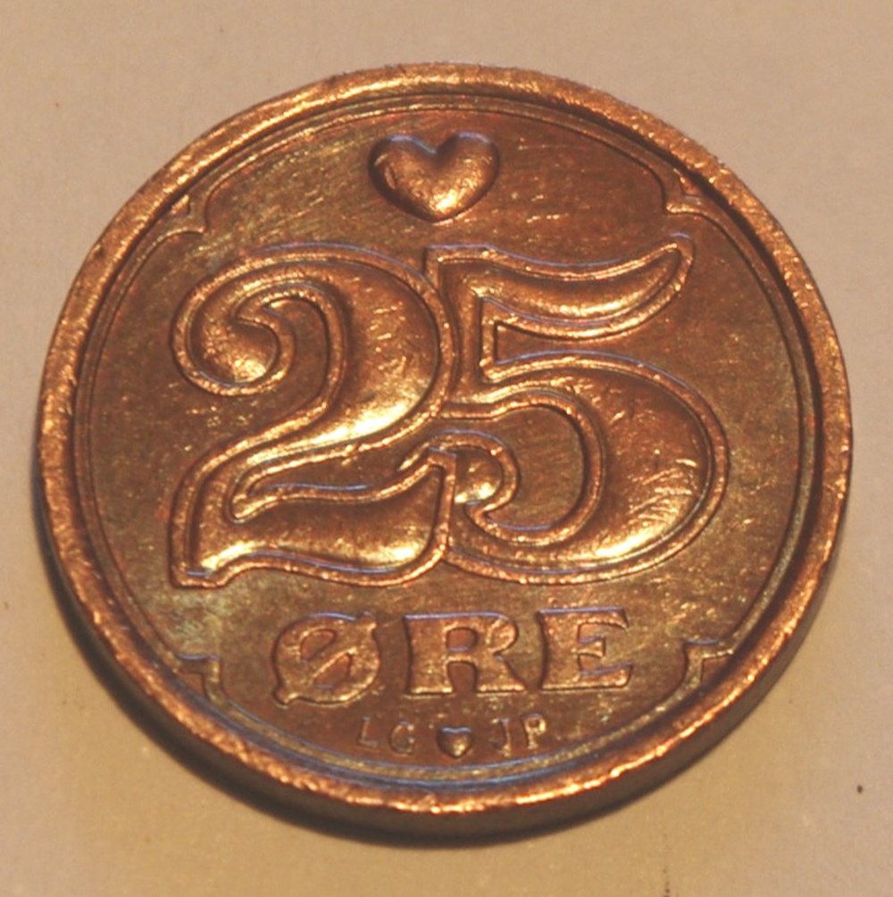 25 Ore - 1991 monnaies monde danemark 25 ore 1991