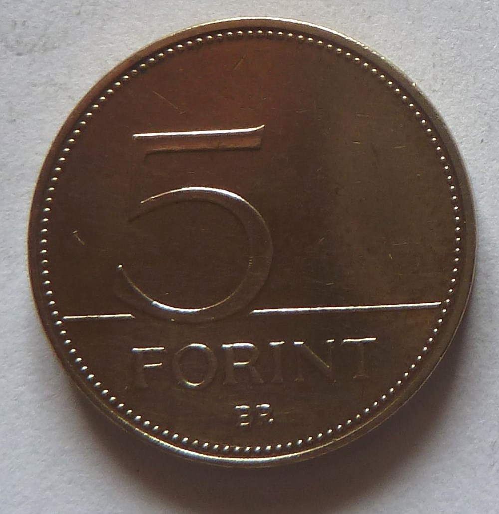 5 Forint - 2003 BP monnaies monde hongrie 5 forint 2003 bp