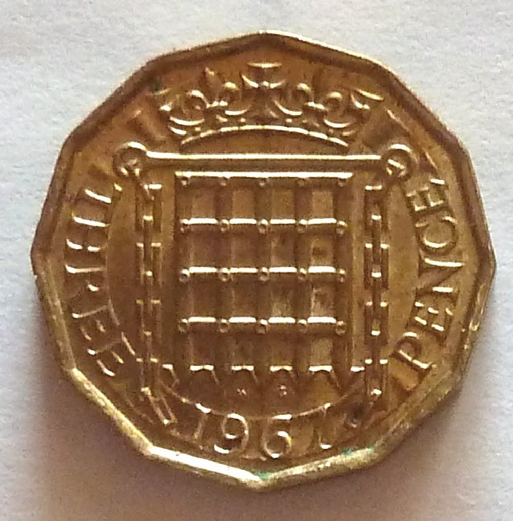 3 Pence - 1967 monnaies monde royaume uni 3 pence 1967