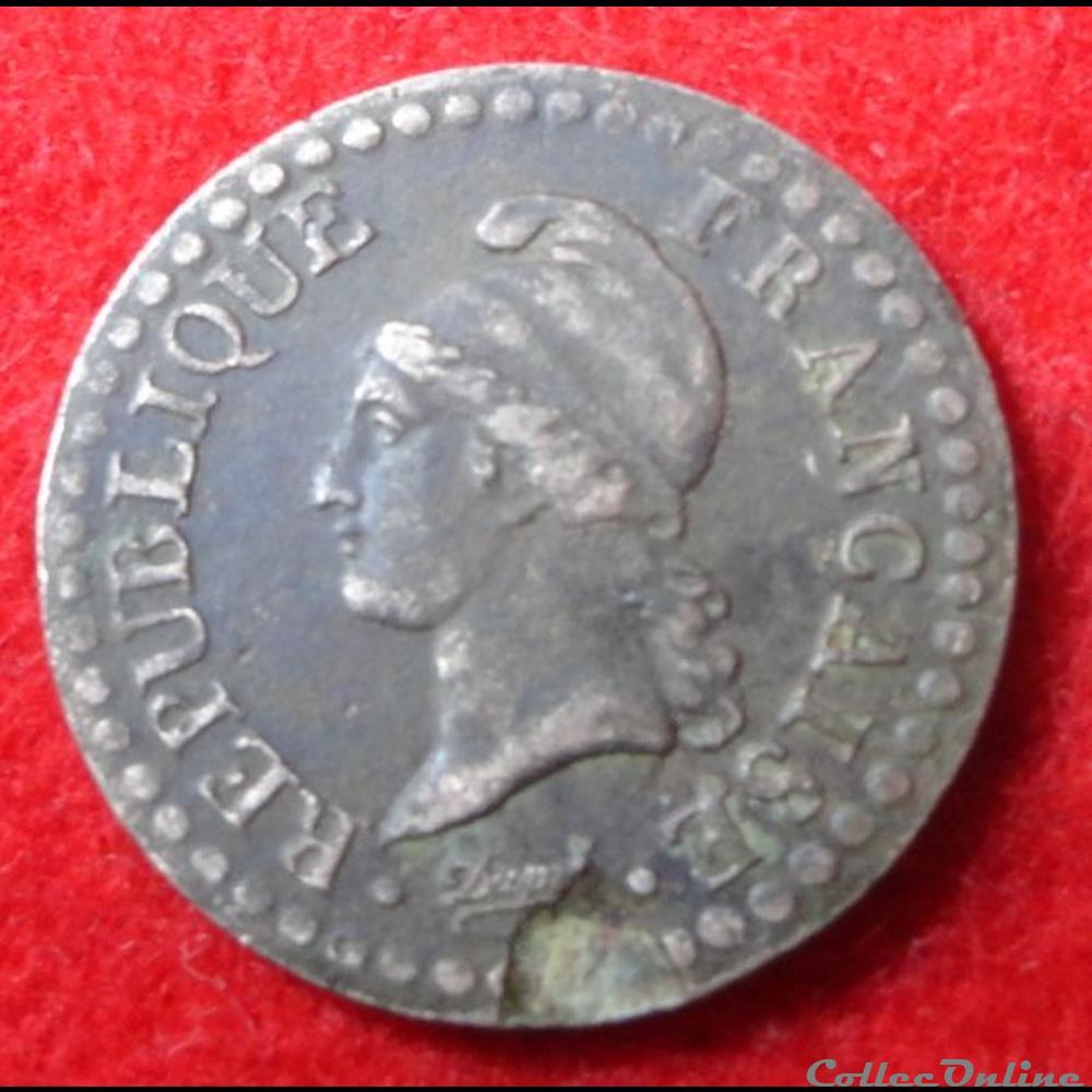 Consulat / Directoire - 1 centime Dupré - AN 6 - Paris monnaies monde france consulat directoire 1 centime dupre an 6 paris