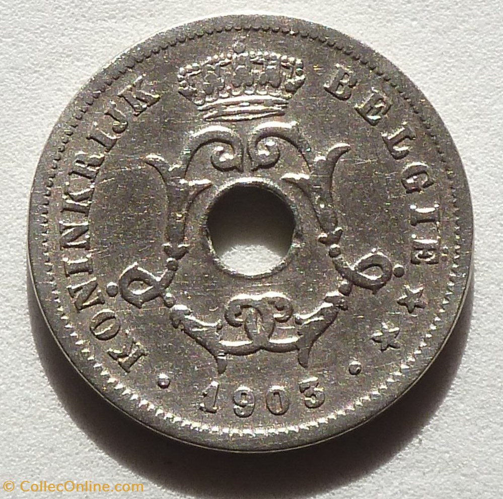 10 Centimes - 1903 monnaies monde belgique 10 centimes 1903