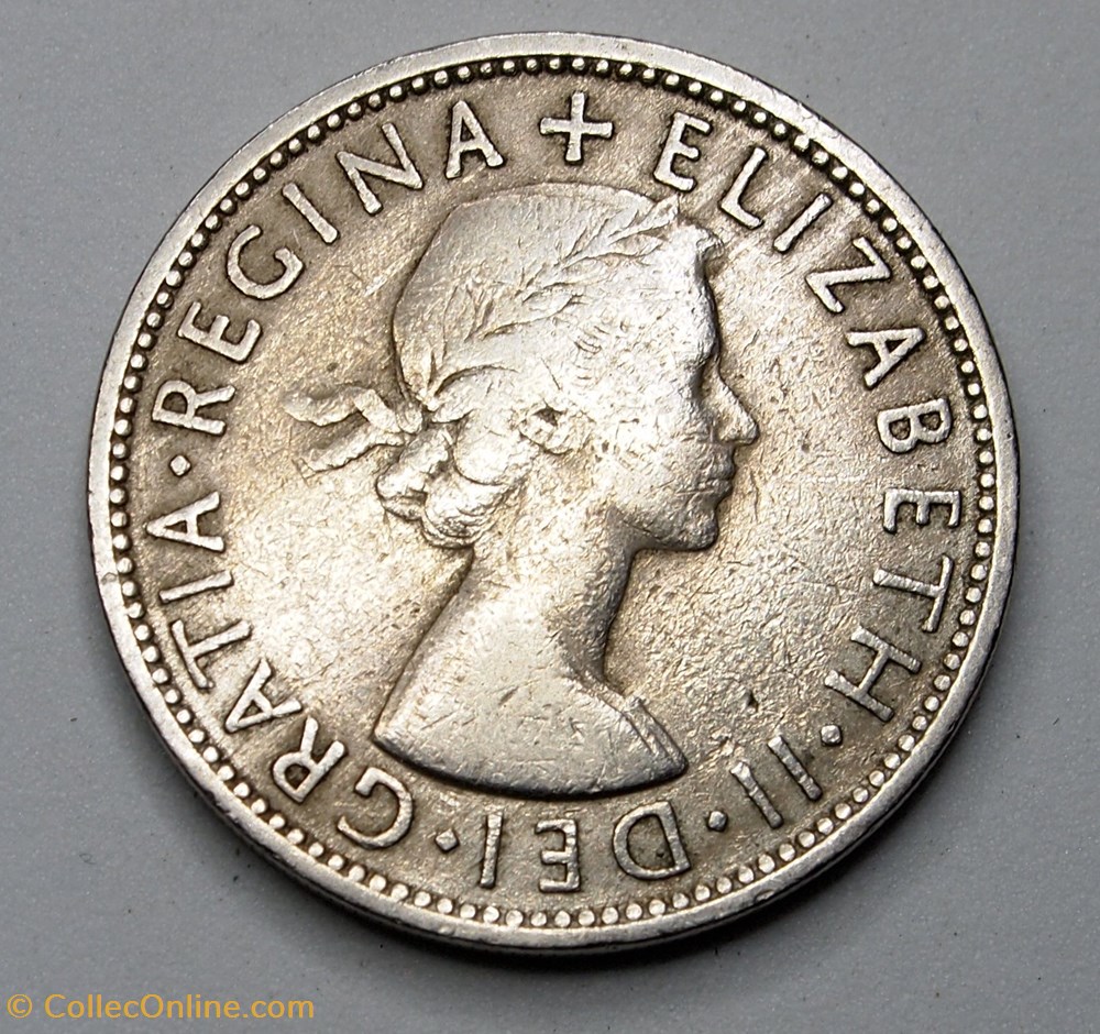 2 Shillings - 1955 monnaies monde royaume uni 2 shillings 1955